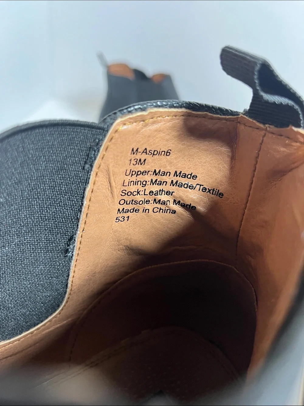 Steve Madden Men's faux Black Leather Chukka Boots